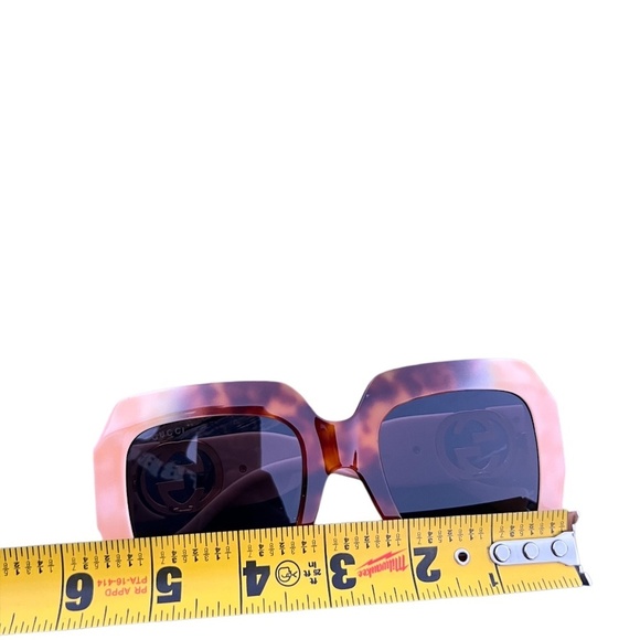 GUCCI 1022s 003 Beige Havana GG Women's‎ Sunglasses - Picture 14 of 16